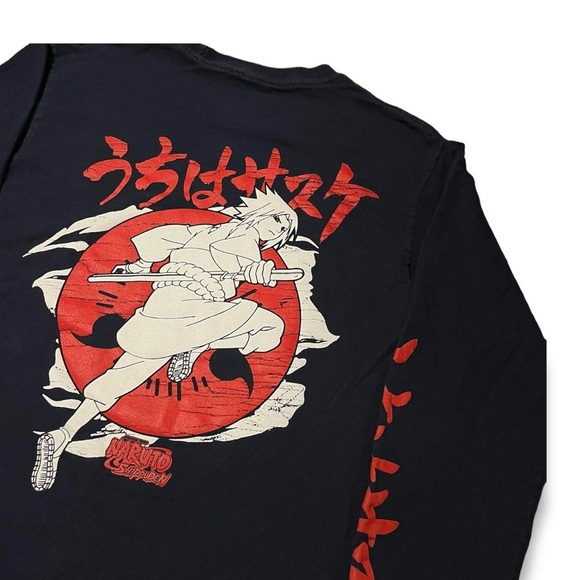 Vintage Naruto Shippuden - Sasuke long sleeve Shirt - S - Picture 3 of 5